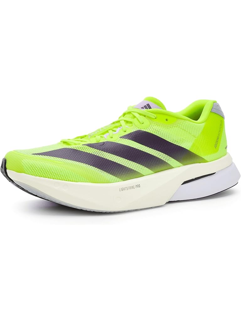 Yellow adidas Adizero Boston 13 Running Shoes