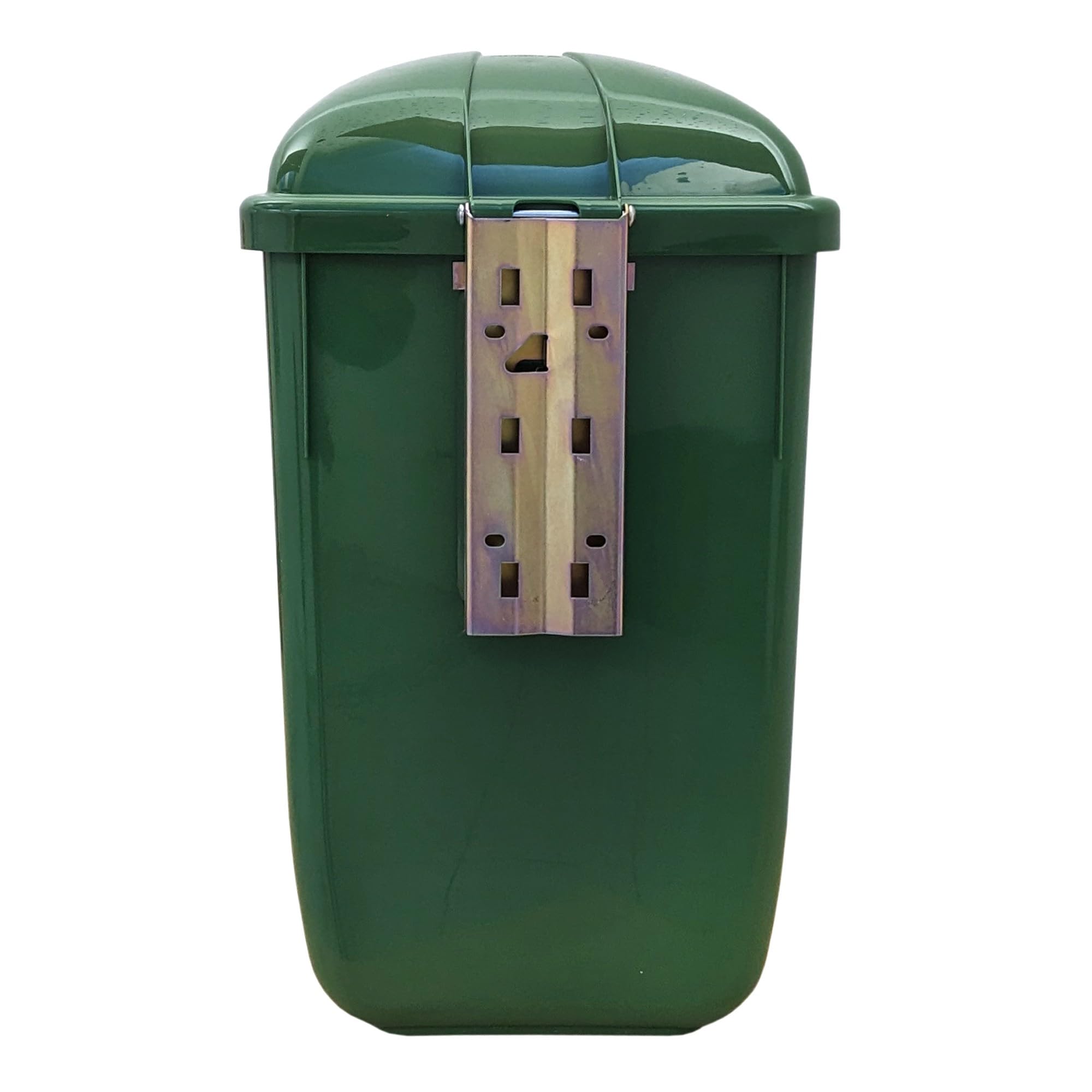 Poubelle en plastique en RAL 6017 VERT MAI LT. DIN 30713