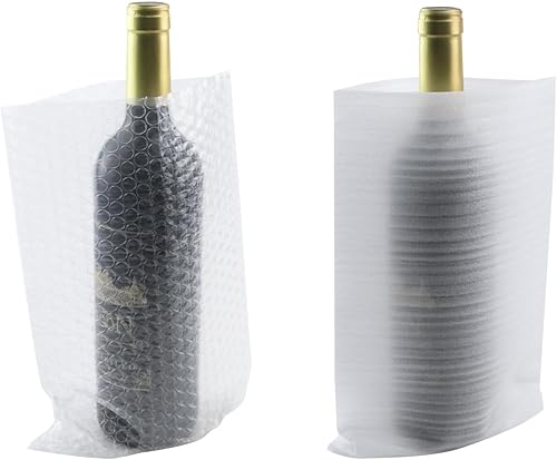 Miniatura 3 de Kits de divisor de vidrio Kit de embalaje de vino Divisores de caja de cartón 9 almacenamientos, con bolsas de espuma