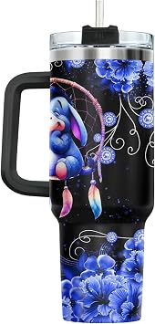 40oz Tumbler with Handle and Straw Insulated Travel Mug