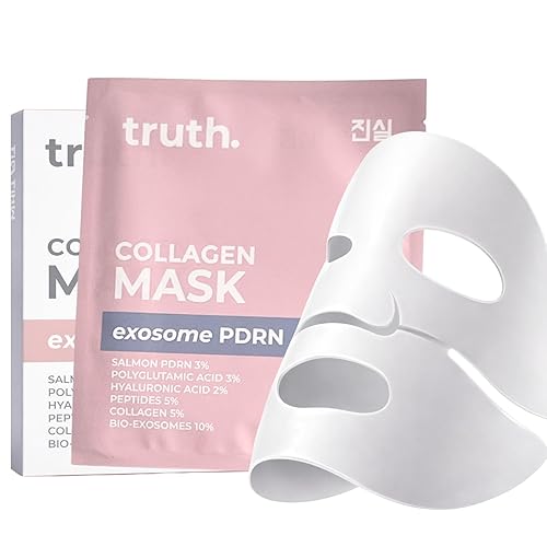 truth진실 Deep Collagen Exosome PDRN Mask with PDRN 3%, Polyglutamic