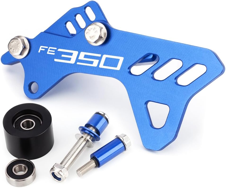 Front Sprocket Cover Chain Guard Compatible with Hus.qvarna FE350 2017 2018 2019 2020 2021 | Case Saver FE 350 FE-350 Accessories (Blue)