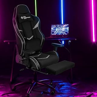 Casa Copenhagen , Designed in Denmark,High-Back Italian Leather Gaming Ergonomic Chair with Footrest, Luxurious Memory Foa... Price In India