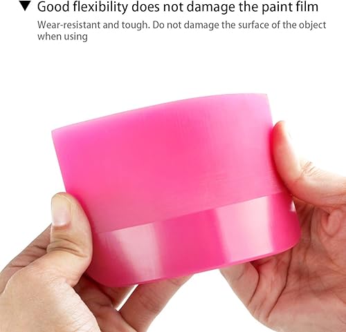 Miniatura 4 de zipelo 3 piezas de goma TPU para automóvil, kit de herramientas de envoltura de vinilo para automóvil, envolturas de vinilo antiarañazos, diferentes