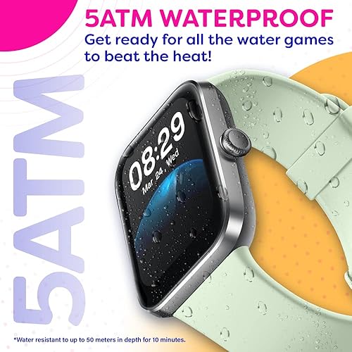 Vista 79 de OCTANDRA Inspire VeryFit - Reloj inteligente con respuesta Bluetooth de 1.95 pulgadas con Alexa, energía corporal, frecuencia cardíaca, HRV