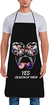 Australian America Half Flag Girl USA Australia Waterproof Stain-Resistant Soft Touch Multipurpose Chef Apron Women Men1