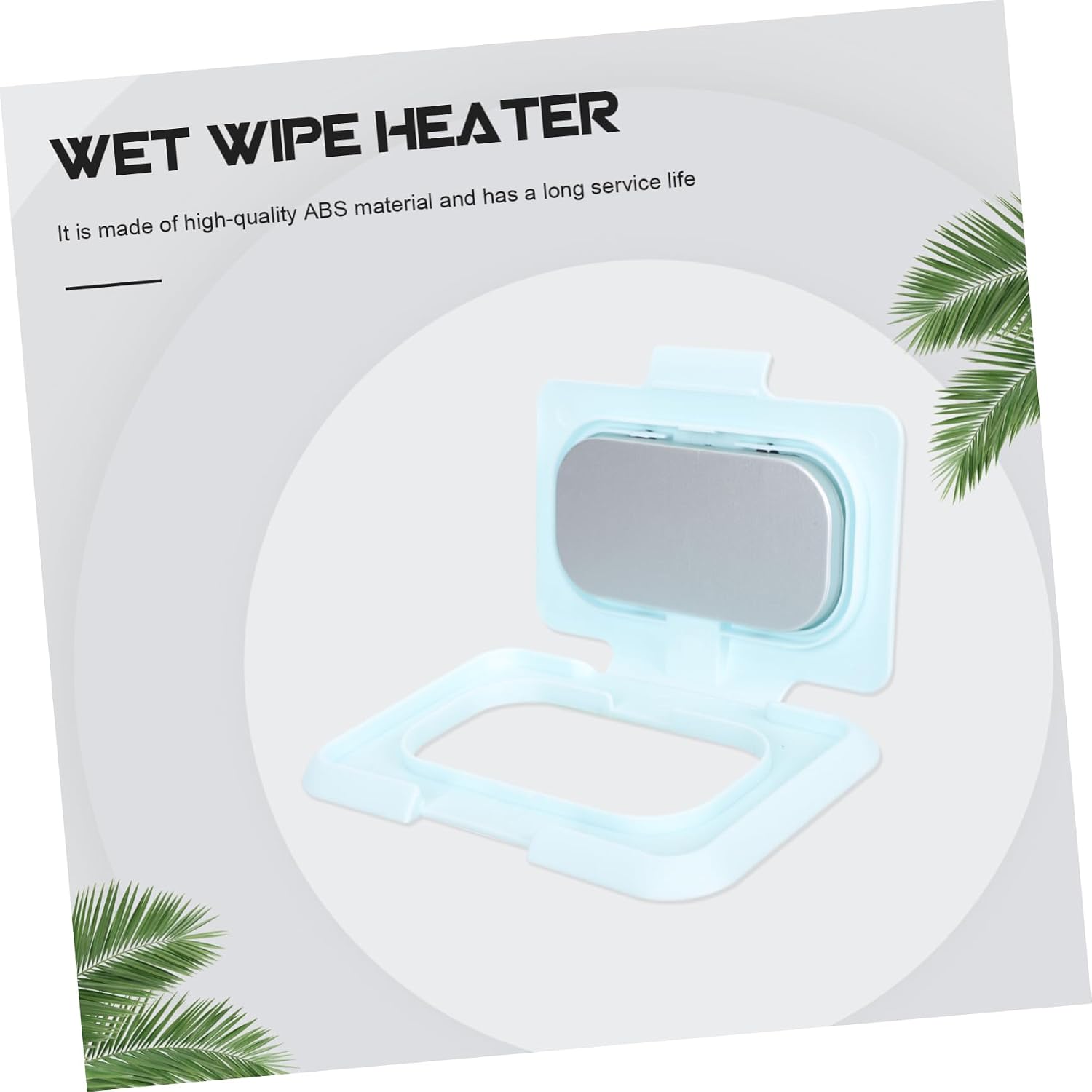 1Pc Portable Wipes Warmer Device for Temperature Wet Tissue Heater Material Compatible with All Wipes for Home and Travel Use