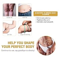 Vista 6 de Crema Abdomen y Cintura, Grasa Abdominal para Mujer Masajeador Crema, Una loción de Masaje Adecuada para Muslos, Abdomen y Glándalos