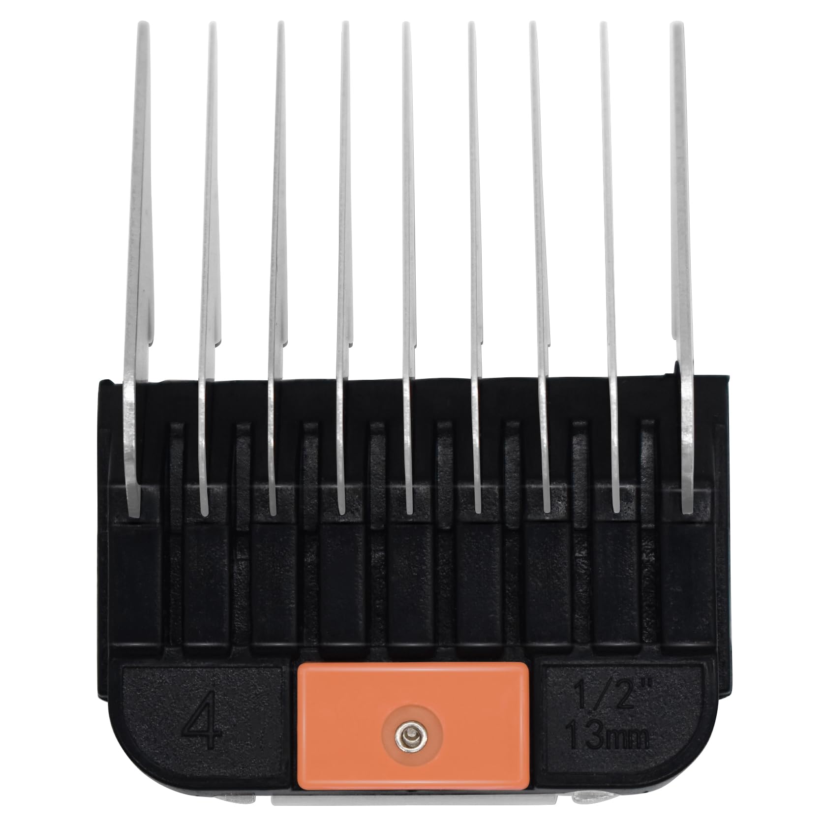 Professional Animal Stainless Steel Attachment Guide Guard Combs for A5 Style Detachable Blade Pet Groomers, 1/8"-1" Compatible with Wahl KM Series