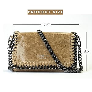 Premium Italian Leather Handmade in Florence, Italy. Small