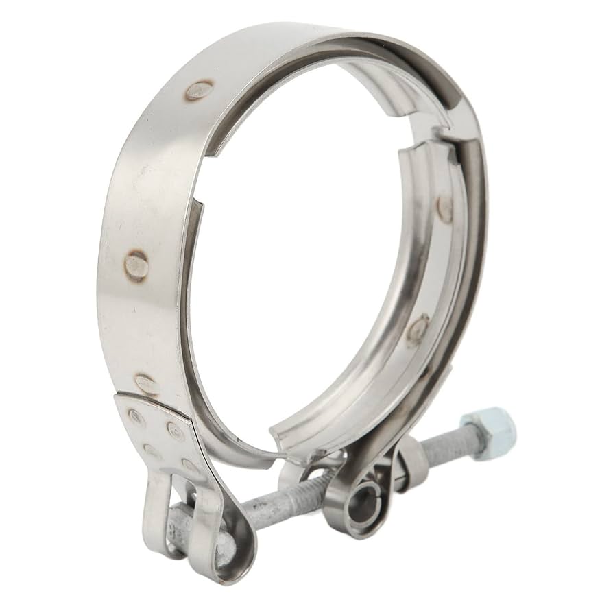 Amazon.com: 2PCS Turbo Exhaust Outlet V Band Clamp 3903652