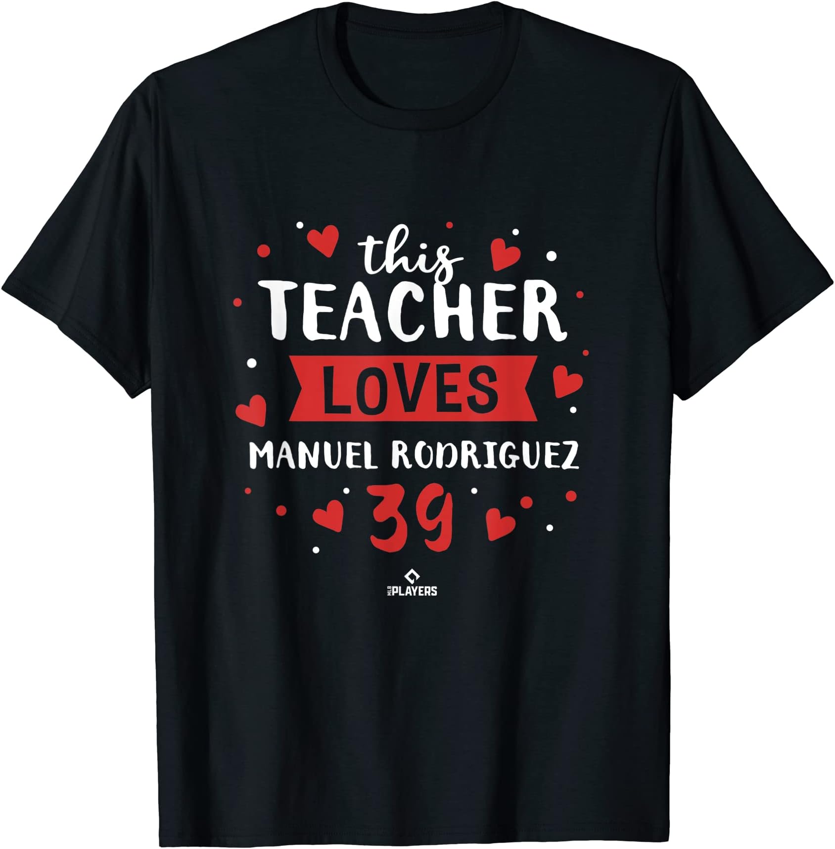 This Teacher Loves Manuel Rodriguez Chicago Baseball Player T-Shirt