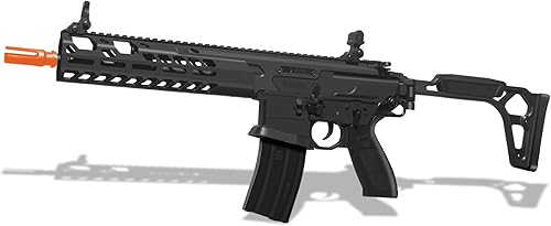 EMERBU Pro-Grade Gel Splatter Ball Blaster MCX Actualizado por EMERBU - Cuerpo de Metal y Nylon - 11.1V Alta Potencia - Juego de Engranajes de Metal