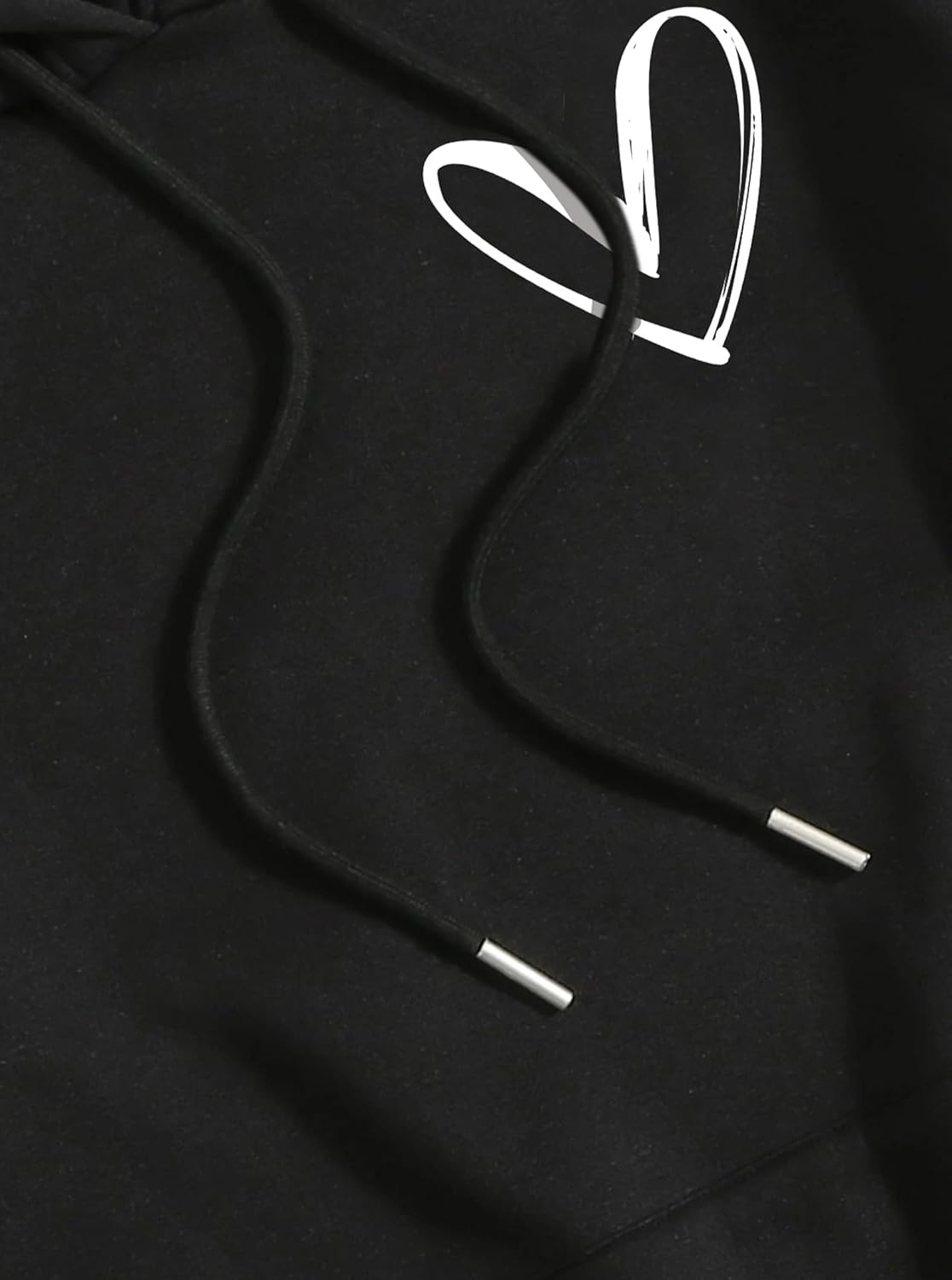 Hilinker Womens Graphic Hoodies Drawstring Long Sleeve Sweatshirt with Pocket Pullover - Image 4