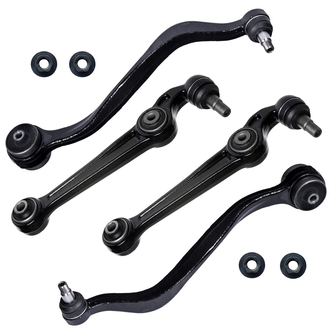 Photo 1 of KEYOOG 4Pc Set K620149 x2 K620492 K620493 (From 9/4/2006) Front Lower Control Arm and Ball Joint Assembly Fit For 2007-2012 Fo-rd Fusion, Li-ncoln MKZ, Me-rcury Milan Passenger Driver Side Suspension