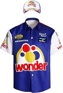 Men's Ricky Bobby shirt Talladega Nights adult short sleeve shirt Halloween costume