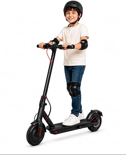 RbanGlide 350W Foldable Electric Scooter with 36V 7.8Ah Battery, Black