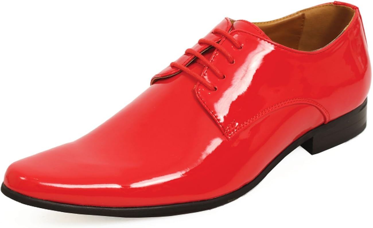 mens red pumps