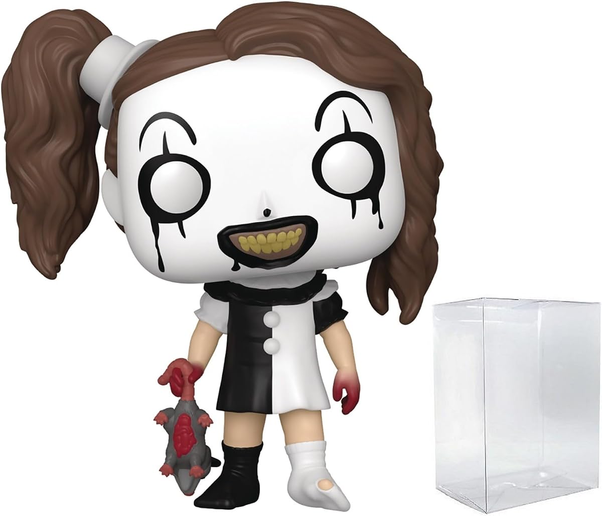 POP Funko Movies: Terrifier - Little Pale Girl Vinyl Figure | Glow-in-the-Dark, Specialty Series, Bundled with Box Protector Case, Multicolor, 3.75"