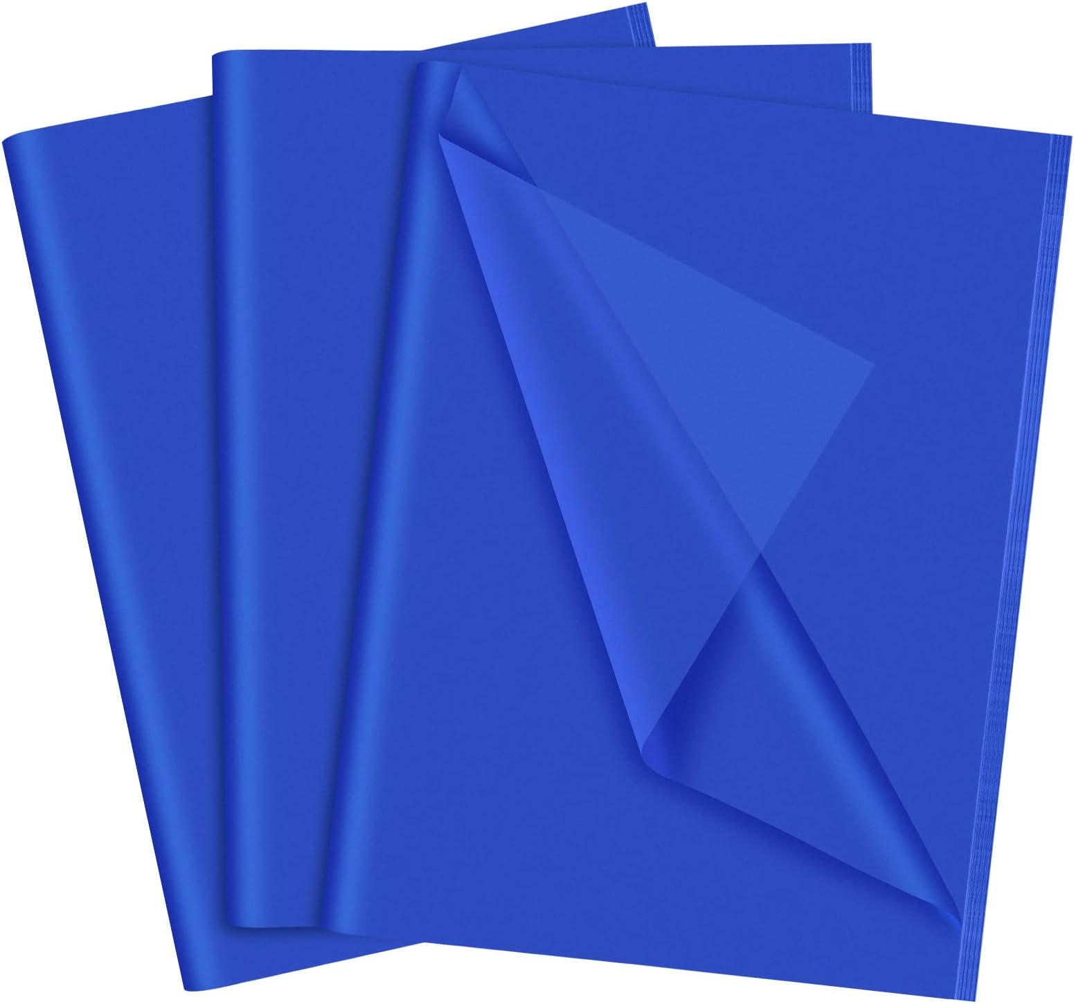 NEBURORA Blue Tissue Paper for Gift Bags - 60 Sheets, 14 x 20 Inch, Bulk Packaging Paper for Gift Wrap, Filler, Art, Crafts, DIY, Birthday, Wedding, Baby Shower
