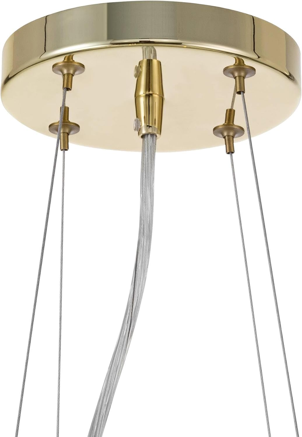 Possini Euro Design Possini Euro Descanso 48 1/4" W Gold and Ceramic 10-Light Chandelier