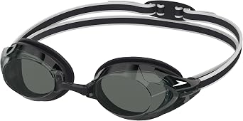 Speedo Unisex-Adult Vanquisher 3.0 Swim Goggles | Low Profile, Anti-Fog, UV Protection, Latex Free Competitive Swim Goggles