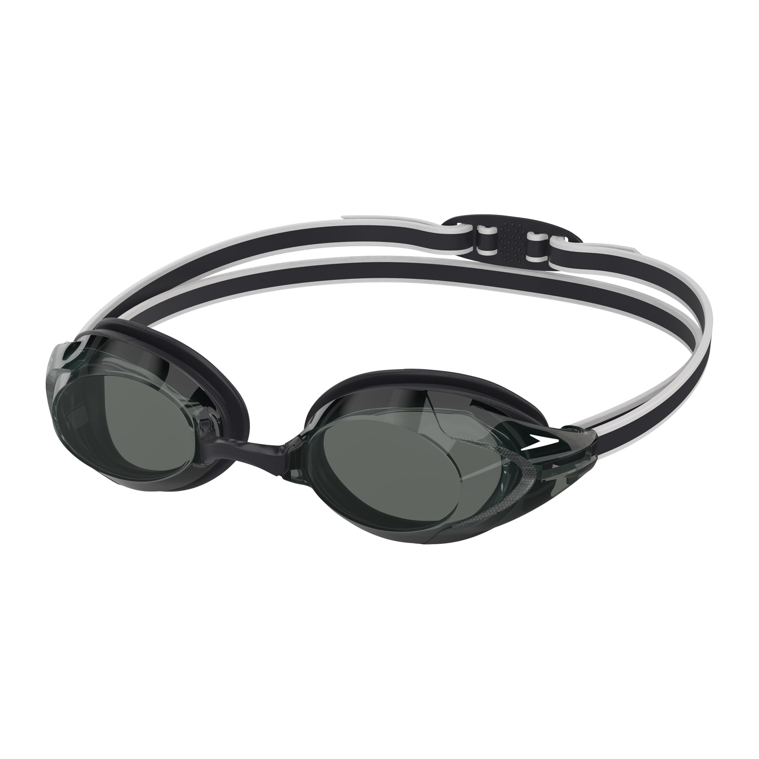 Speedo Vanquisher 3.0 Schwimmbrille für Erwachsene, niedriges Profil, Anti-Beschlag, UV-Schutz, latexfrei, Wettkampf-Schwimmbrille