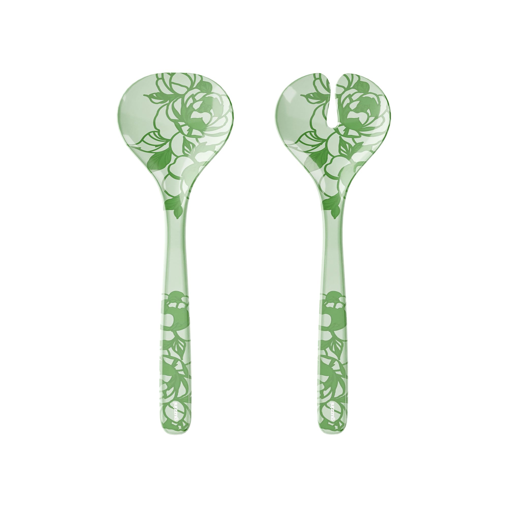 Guzzini - Josephine Melamine Salad Cutlery 'Table Decor' (Powder Green)