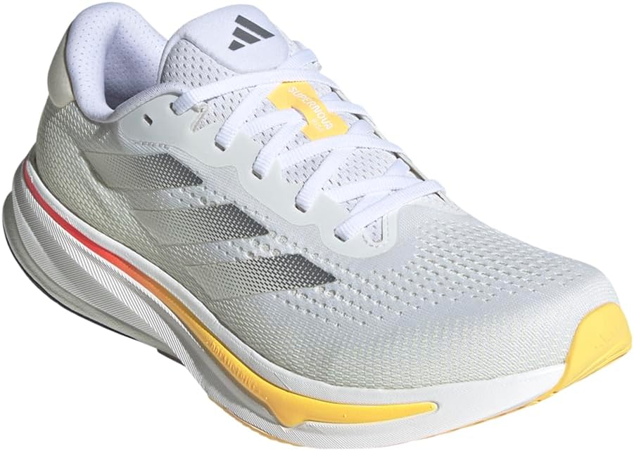 adidas Mens Supernova Rise Running Sneakers Shoes - White - Size 10 M - Image 3