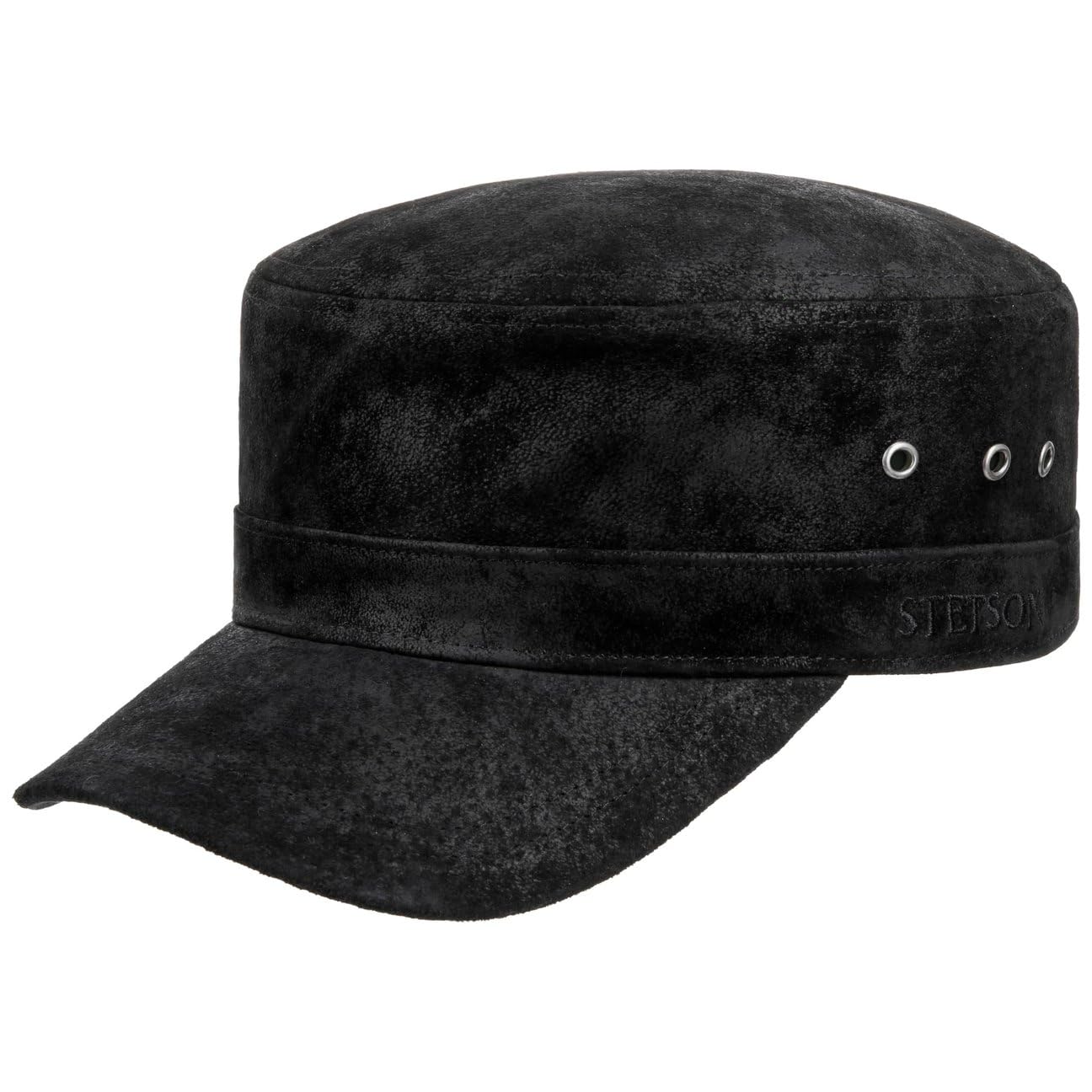Stetson Raymore Pigskin Army Cap Military Urban Cap Leder Herren Damen Frühjahr Sommer