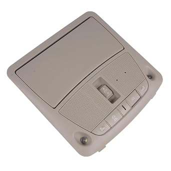 26430-8995D Overhead Console Reading Sunroof Switch Beige | Replacement for Nissan Altima Teana 2013-2018, Sentra 2013-2015