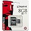 Amazon.com: Kingston Digital 16 GB Class 4 microSDHC Flash Card with SD ...