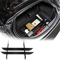 Vista 1 de Divisor de caja de almacenamiento de carga para maletero de automóvil para Mazda MX-5 ND 2015-2023 Divisores de maletero ABS Negro Divisores