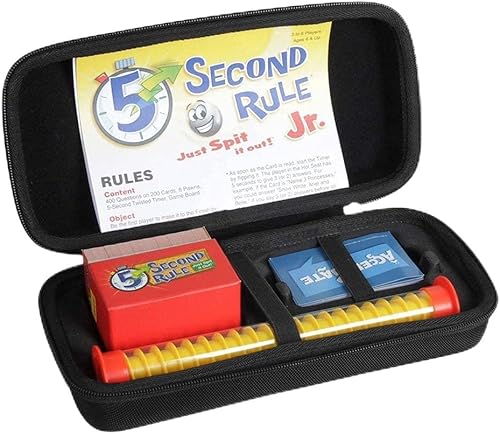 Hermitshell Funda de viaje para PlayMonster 5 Second Rule Game (solo caso)