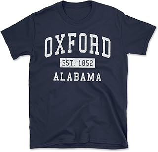 Oxford Alabama Classic Established Men's Cotton T-Shirt