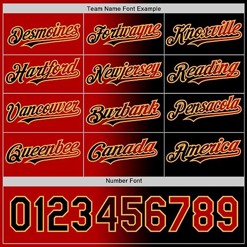 Custom Gradient Baseball Jersey Men Women Youth Personalized Baseball Shirts Sports Uniform Stitched Name Number Logo miniatura 3