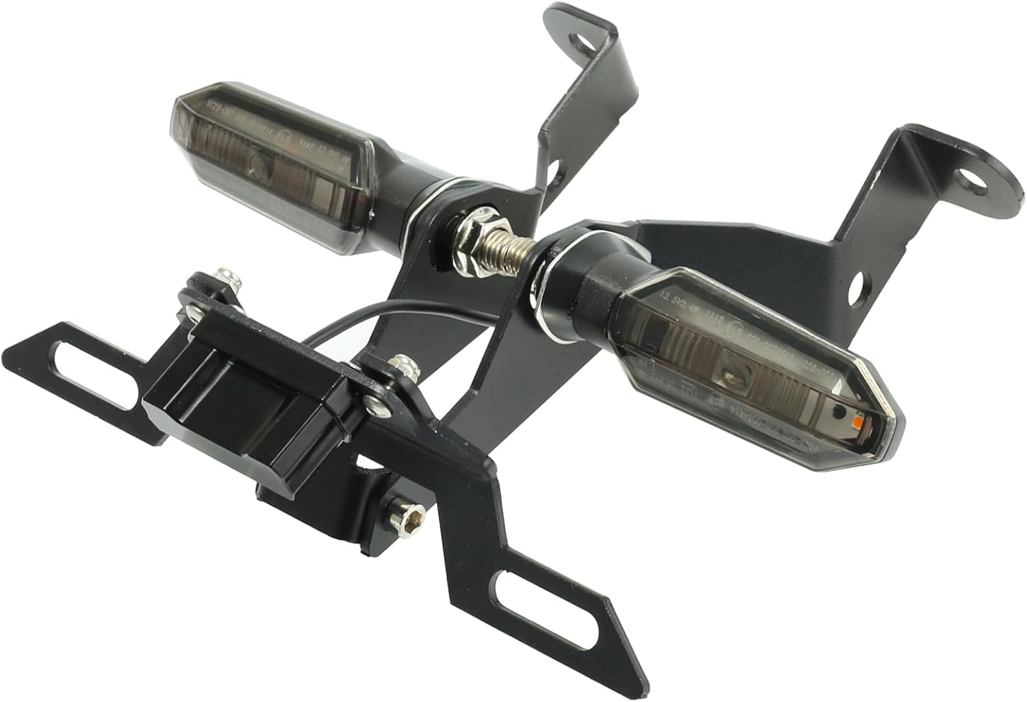 Tail Tidy Kit for CB300R/CB250R/CB150R/CB125R 2018-2025. Fender Eliminator Kit equipped License Plate Holder, License Plate Light, lens Turn Signal Lights (Smoke)