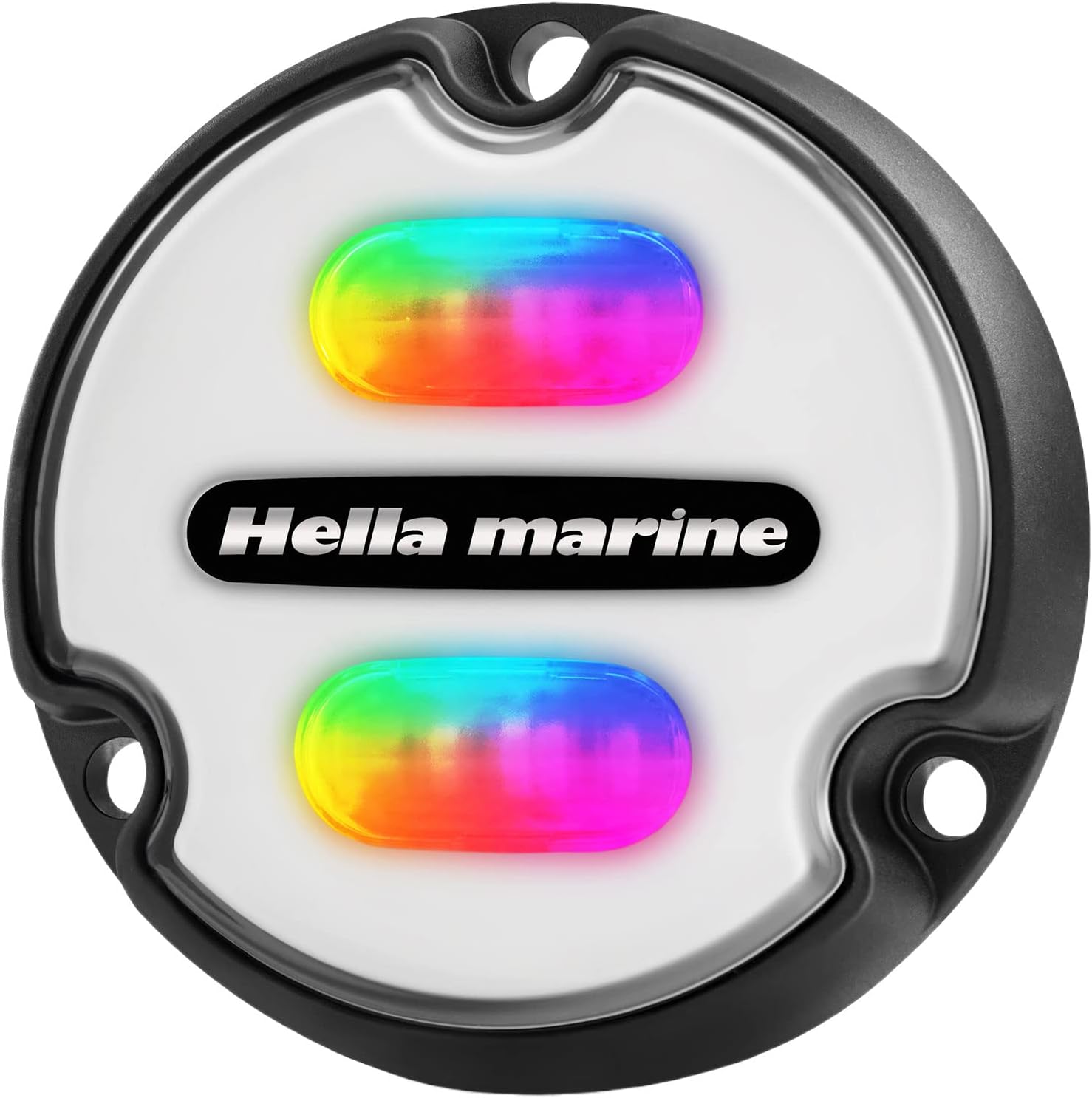 HELLA Marine 16146011 A1 Navigation Light - RGB, Plastic, Black, White Lens, Single