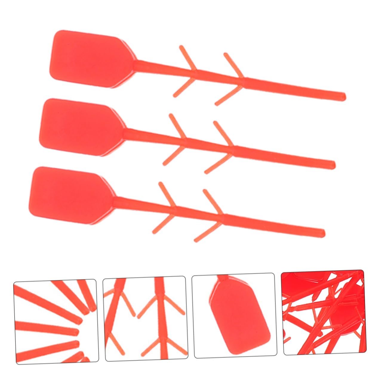 Yardenfun 300pcs Fire Extinguisher Accessories Wick Zip Ties Labels Fire Extinguisher Tags Fire Extinguisher Pin Seal Fire Extinguisher Seal Sand Screws Blanket Hanging Spray Car Plastic Red