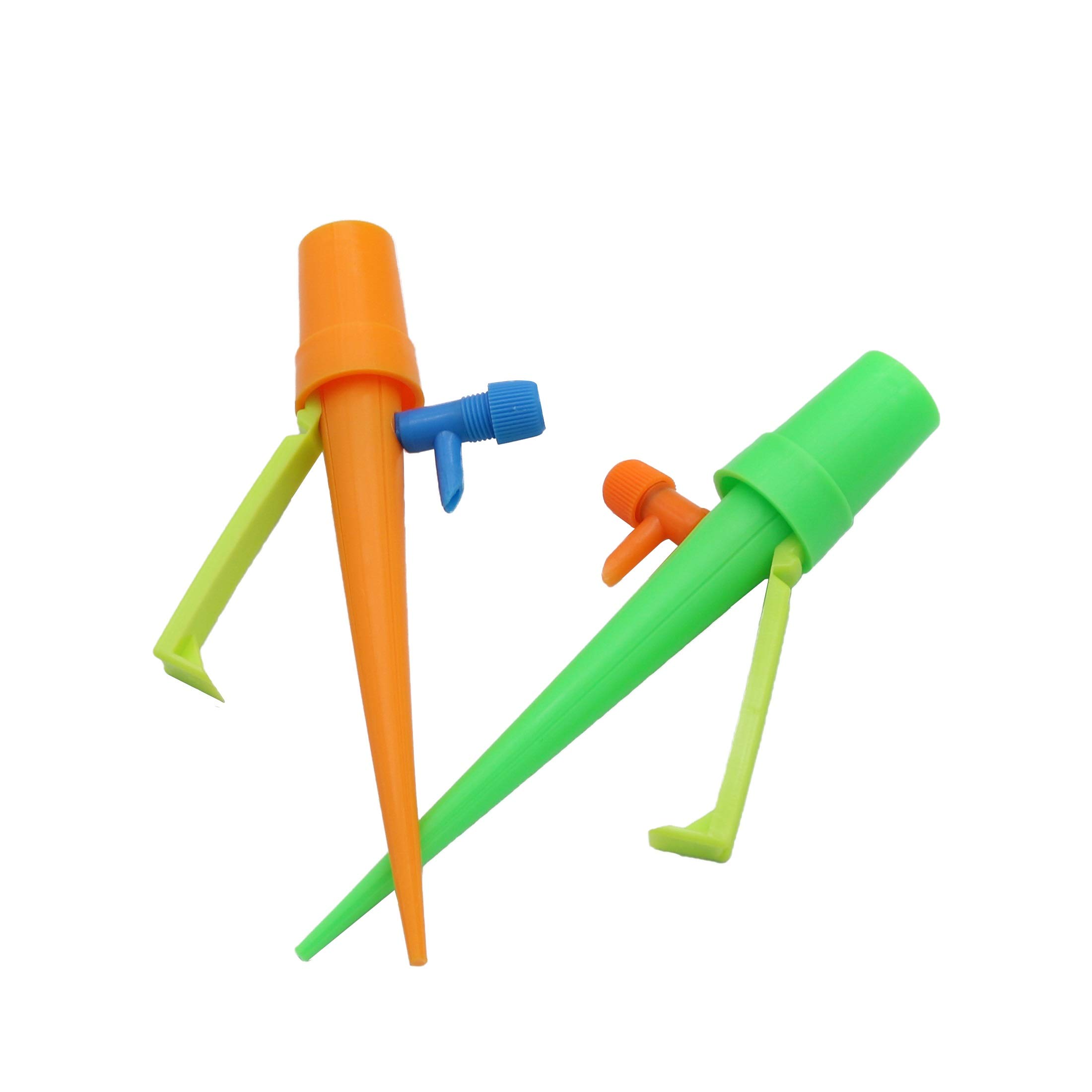 Connettore del Tubo Flessibile Pianta in Vaso Spiked Watering Gocciolatore Regolabile Dispositivo Automatic Self Watering Giardino Balcone Waterers Bottiglia di irrigazione 50 Pc