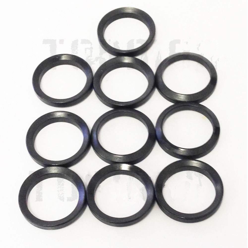 TACBRO 10 Pieces Steel Crush Washer 300 7.62x39 308 6.8 5/8x24 Barrel NATO