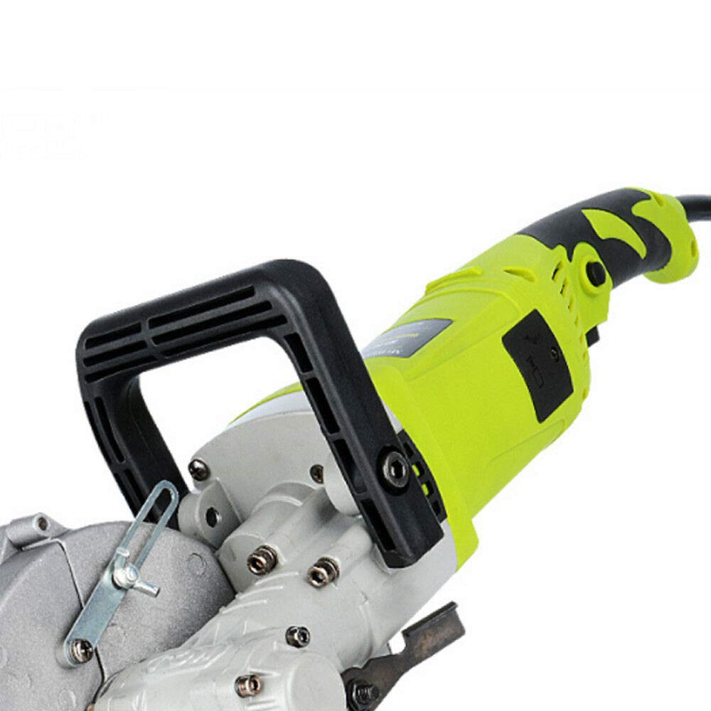Schlitzfräse Mauernutfräse 4000W 7500r/min Mauerschlitzfräse Nutfräse Wandfräse Betonwand Schneiden Maschine mit Sägeblatt, Wasserpumpe, Elektrische Wand Chaser zum Schneiden von Marmor, Granit, Beton