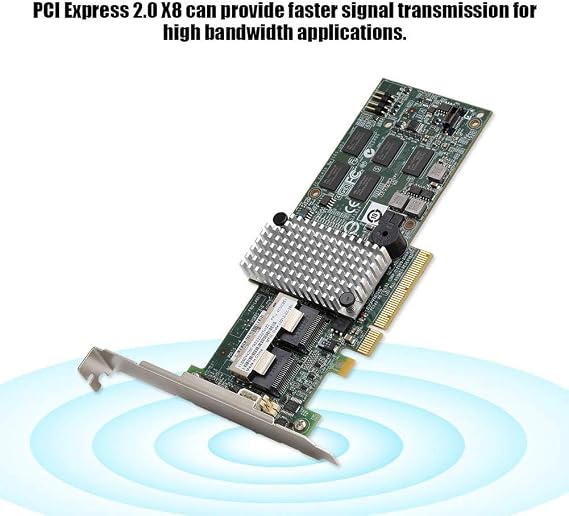 Smart Array Card RAID Controller, M5015 Megaraid 9260 to 8i SATA/SAS Controller RAID 6G PCIe x8 for 46M0851