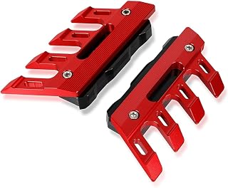 Guardabarros universales para Motocicleta Protector de Guardabarros Delantero para Motocicleta, Deslizadores CBR250RR CBR400RR CBR600RR CBR1000RR VFR750 VFR800 VFR1200(Rojo)