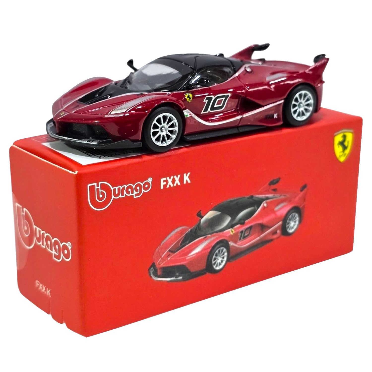 【未使用品】Ferrari ︎プロジェクションクロック レッド Smiley Buds 1:64 Scale Ferrari Series Model Collection Race