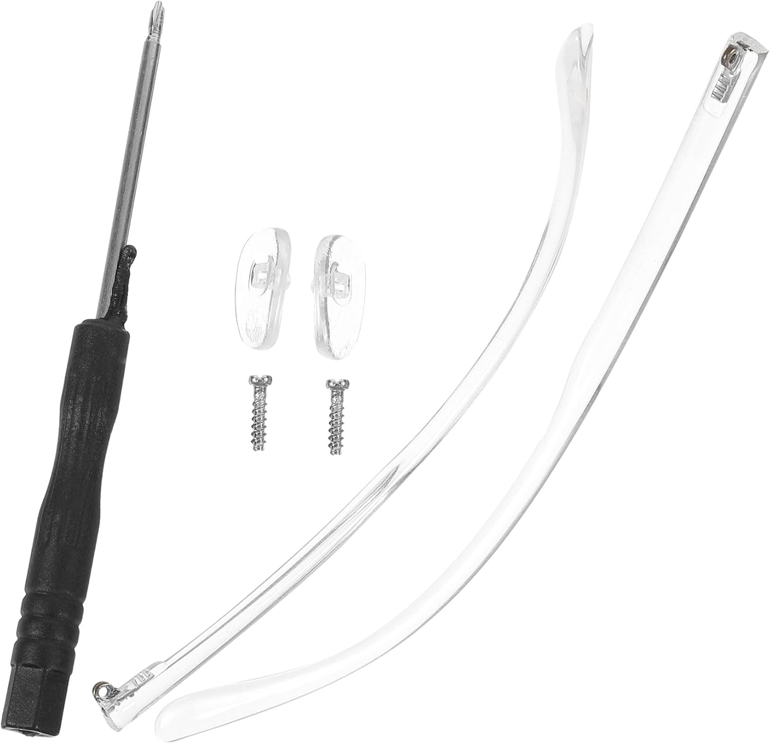 Ipetboom 5pairs Eyeglasses Temple Replacement Glasses Arm Legs Glasses Repair Kit Comfortable Design