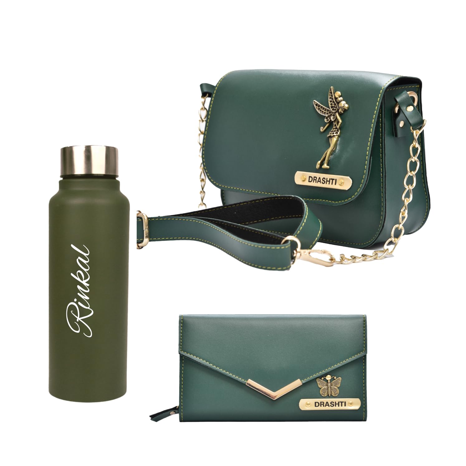 YOUR GIFT STUDIO Customized Women Gift Set | Personalized Ladies Purse, Sling Bag Gift Set | Birthday Gift Set for Ladies...