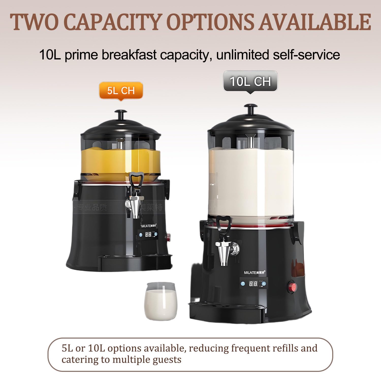 Beverage Warmer 10L for Coffee & Chocolate