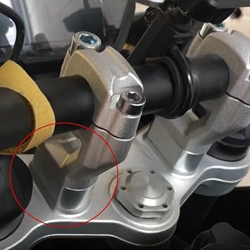 Motorbike Risers Handlebar For TIGER 800 11-14 XC/XCA/XCX/XR/XRT/XRX 15-19 1200/XC/XCA/XCX/XR/XRT/XRX 15-17 Handlebar Riser Bars Clamp