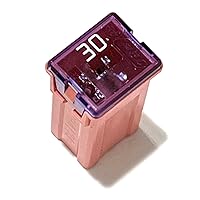 Vista 3 de EDS Paquete múltiple de fusibles J Case – 20A, 25A, 30A, 40A, 50A, 60A, 12 fusibles de repuesto para automóviles, camiones, camionetas, vehículos